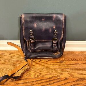 NWOT Purple Over Dyed Patricia Nash Crossbody Bag